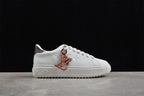 Time Out Low White Platform Sneakers