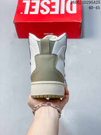Diesel S-Ukiyo High-Top Sneakers White Khaki Y03363 P5576 H1532