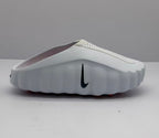 Nike White Slides with Perforated Upper