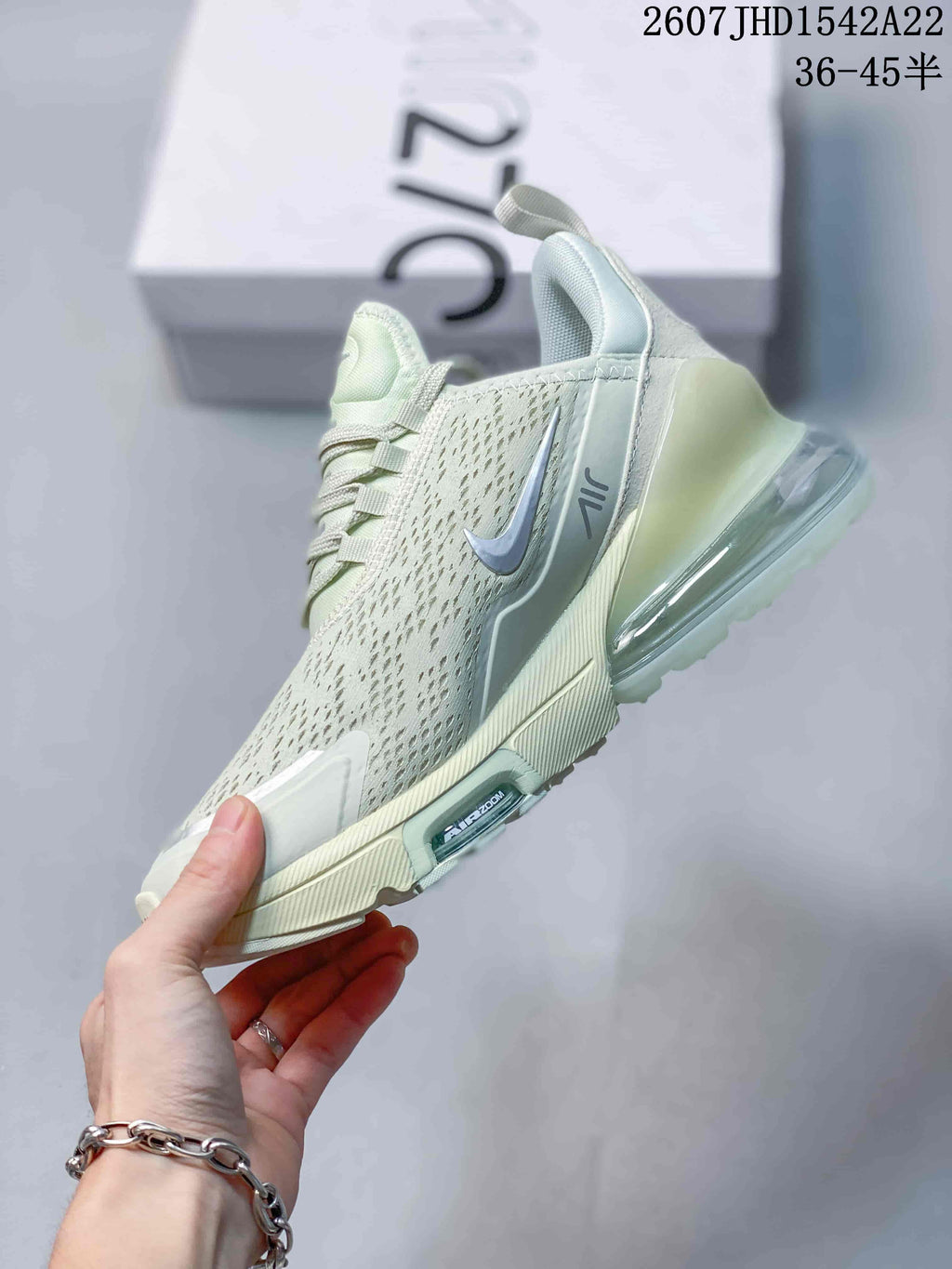Nike Air Max 270 Premium Sneakers Mint Green JHD1542A22
