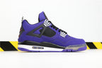 Jordan 4 Retro Purple Suede Sneakers 308497-406