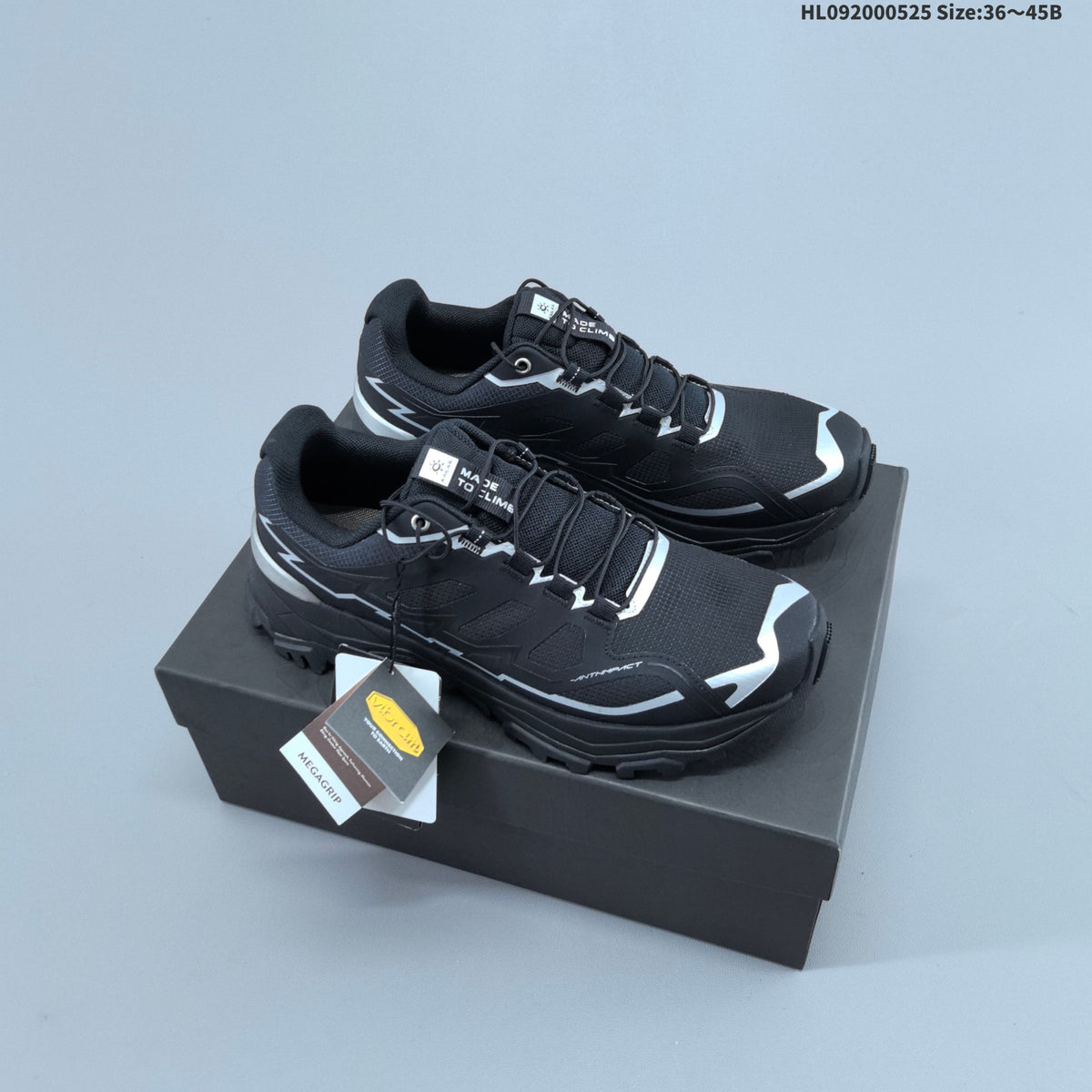 KAILAS Expedition Low-Cut Hiking Shoes, Black