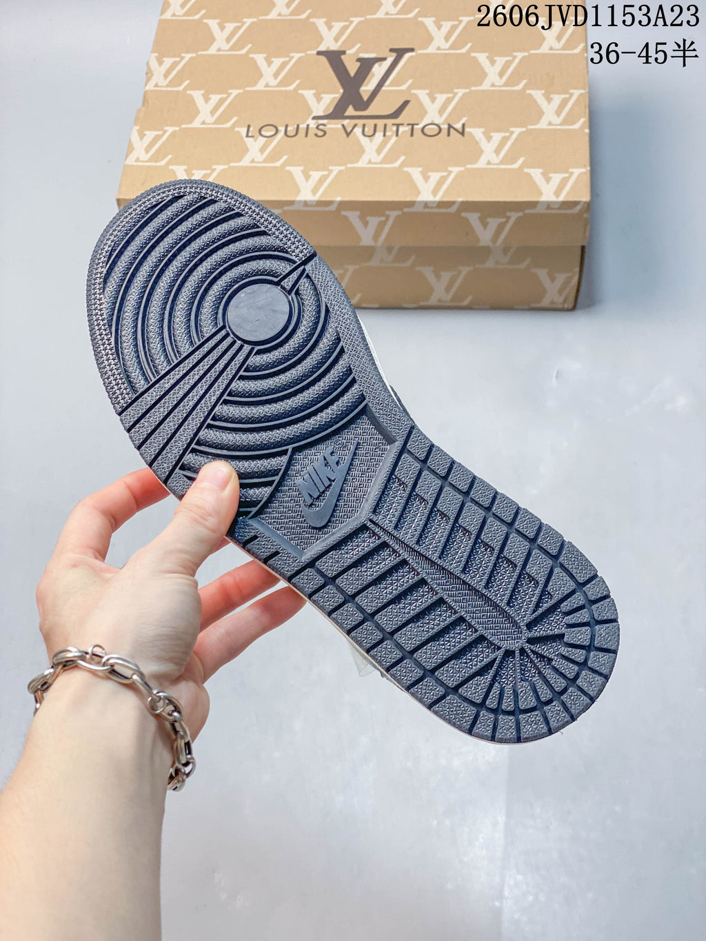 Jordan Air Jordan 1 Low Blue Pattern Sneakers