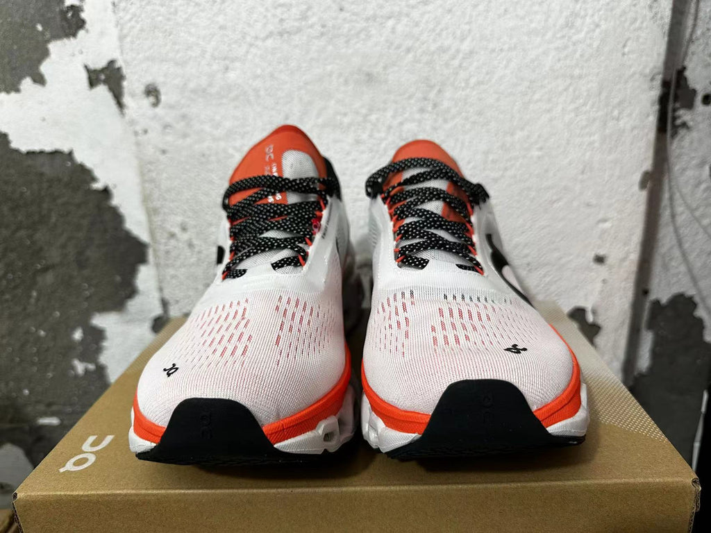 On Running Cloudmonster Sneakers White Orange