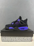Jordan Air Jordan 4 Retro Black Blue Sneakers CT8527-018