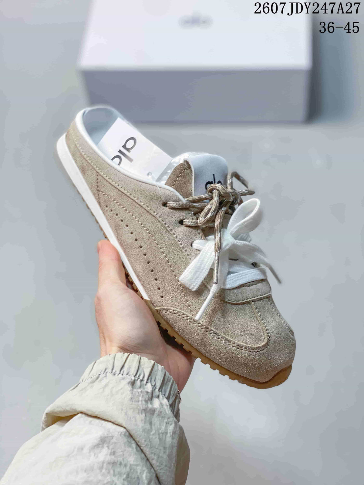 Alo Yoga Sunset Beige Backless Sneakers 712075EEU
