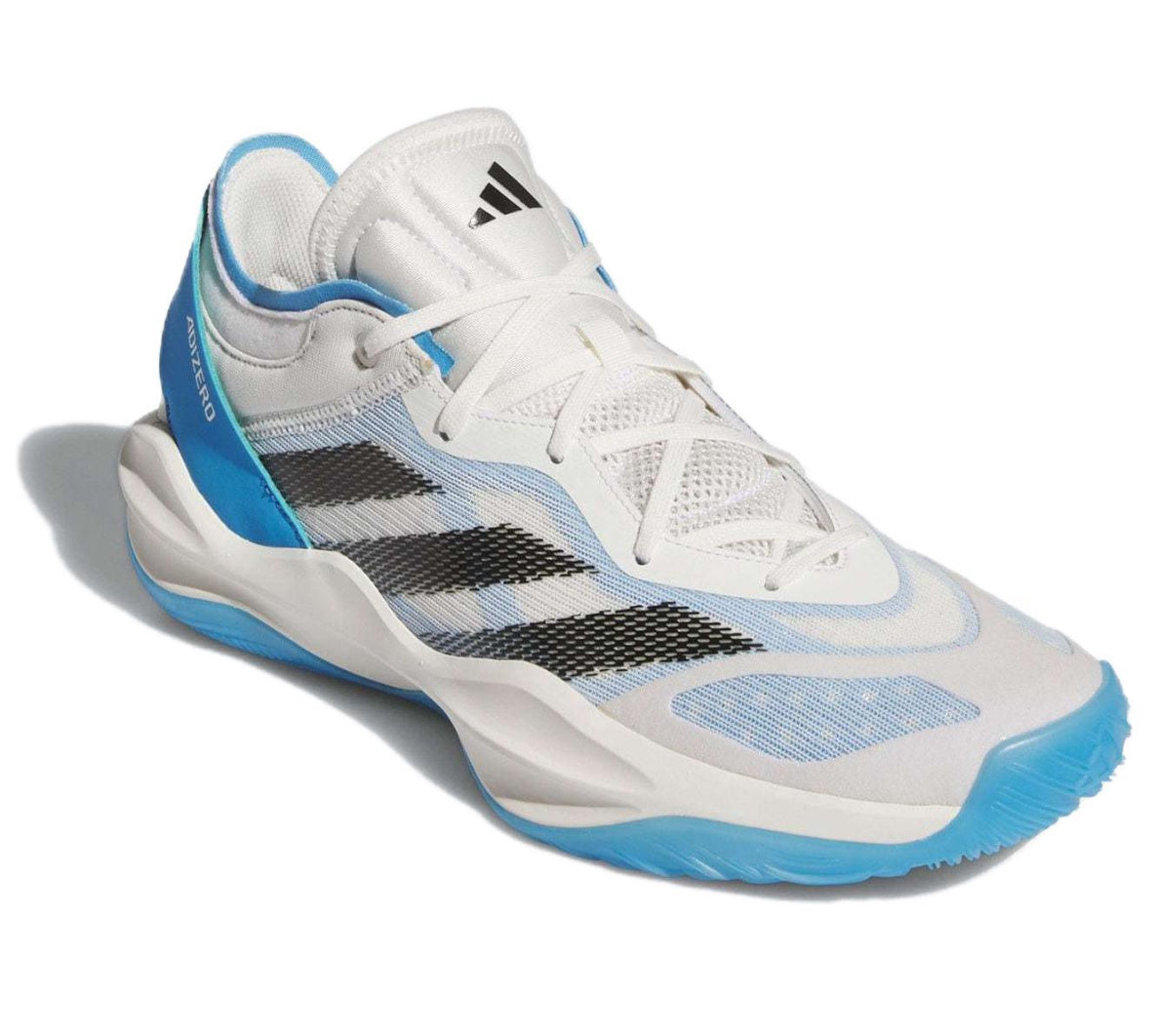 Adidas Adizero White and Blue Court Shoes