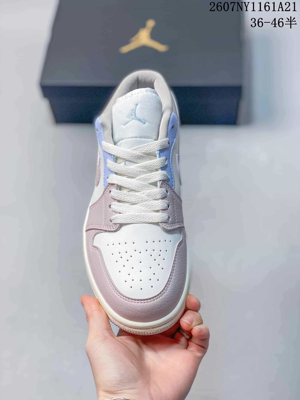 Jordan Air Jordan 1 Low Pink White Sneakers 2607NY1161A21
