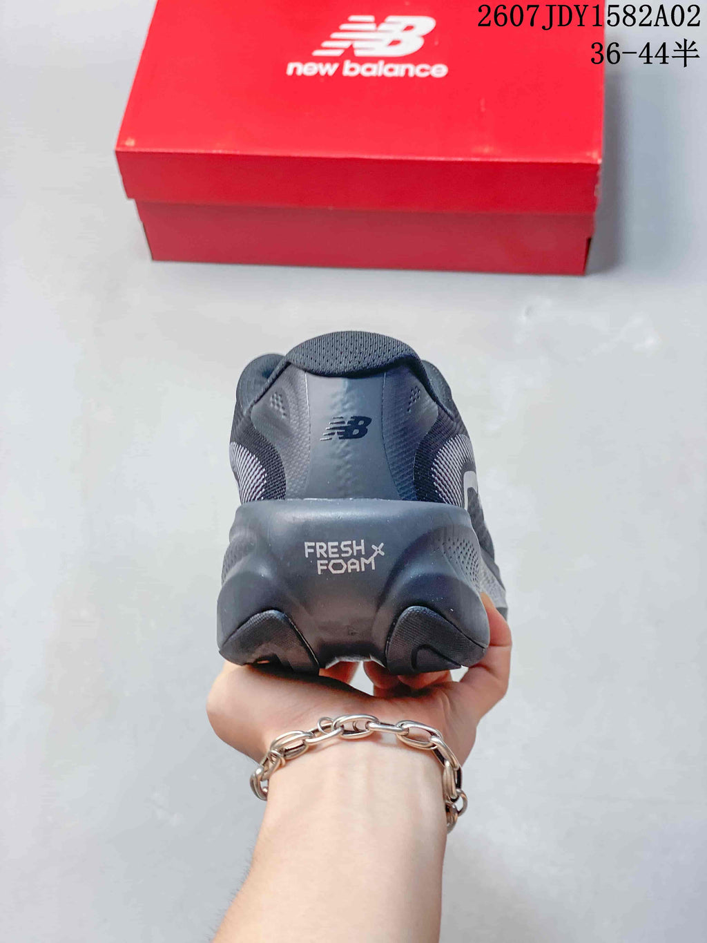 New Balance Fresh Foam X Running Shoes in Gray Purple