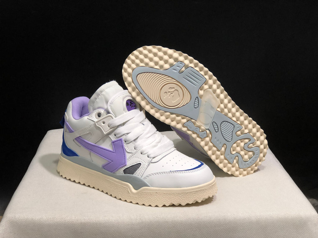 Off-White Out Of Office Sneakers White Purple Blue