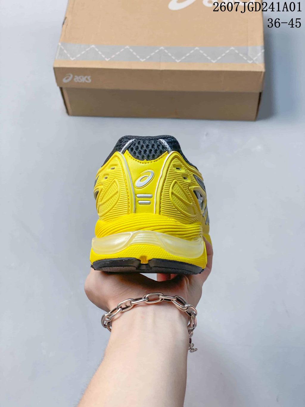 ASICS GEL-SD Lyte Sneakers in Yellow and Charcoal