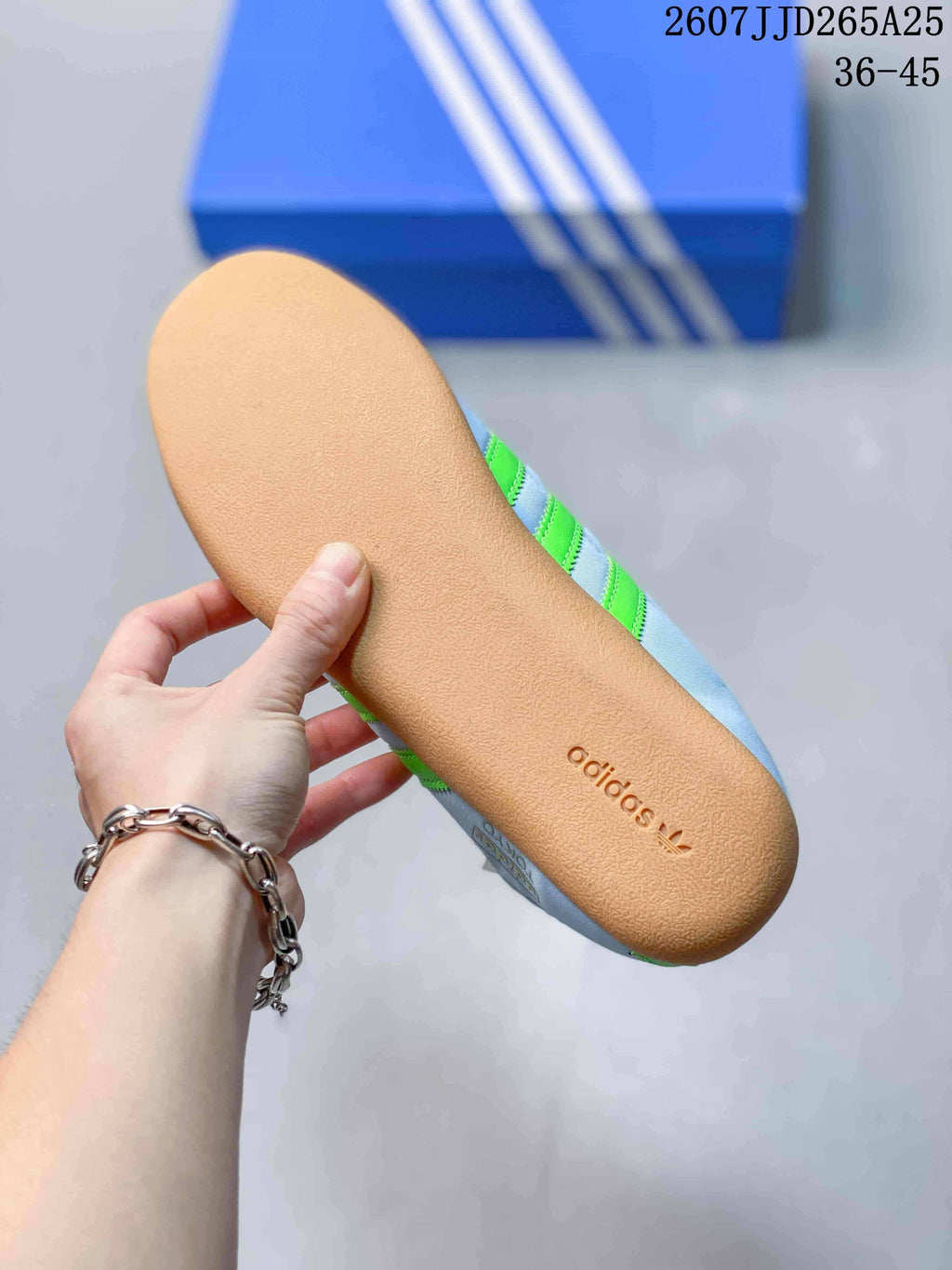 adidas Tokyo Sneakers Light Blue Green 712150URY