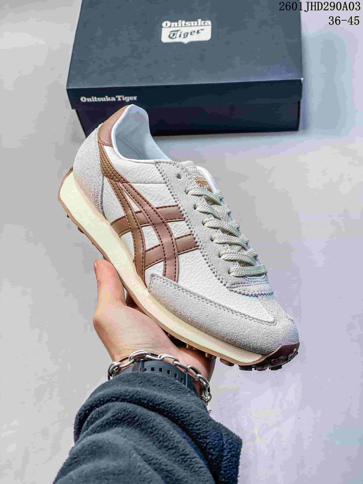 Onitsuka Tiger EDR 78 Retro Sneakers White Brown 2601JHD290A03