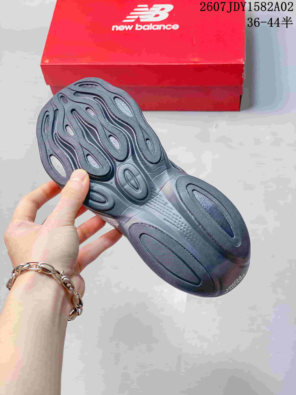 New Balance Fresh Foam X Running Shoes in Gray Purple