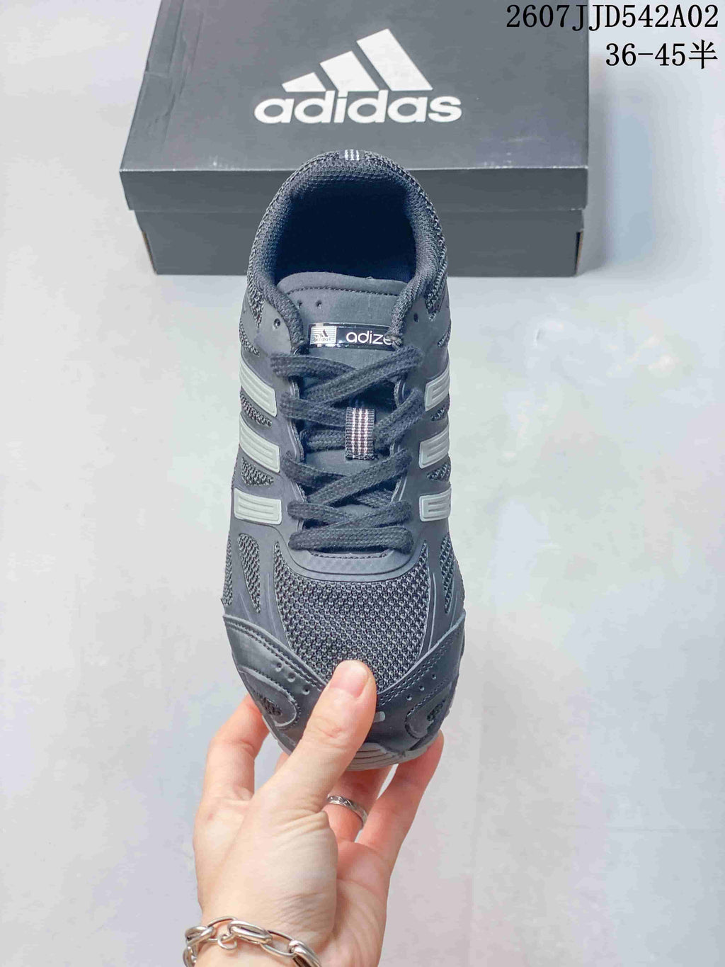 Adidas Adizero PR Sneakers in Charcoal Gray JD542A02