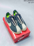 Nike Classic Cortez Sneakers Navy Cream 2607JJD295A25
