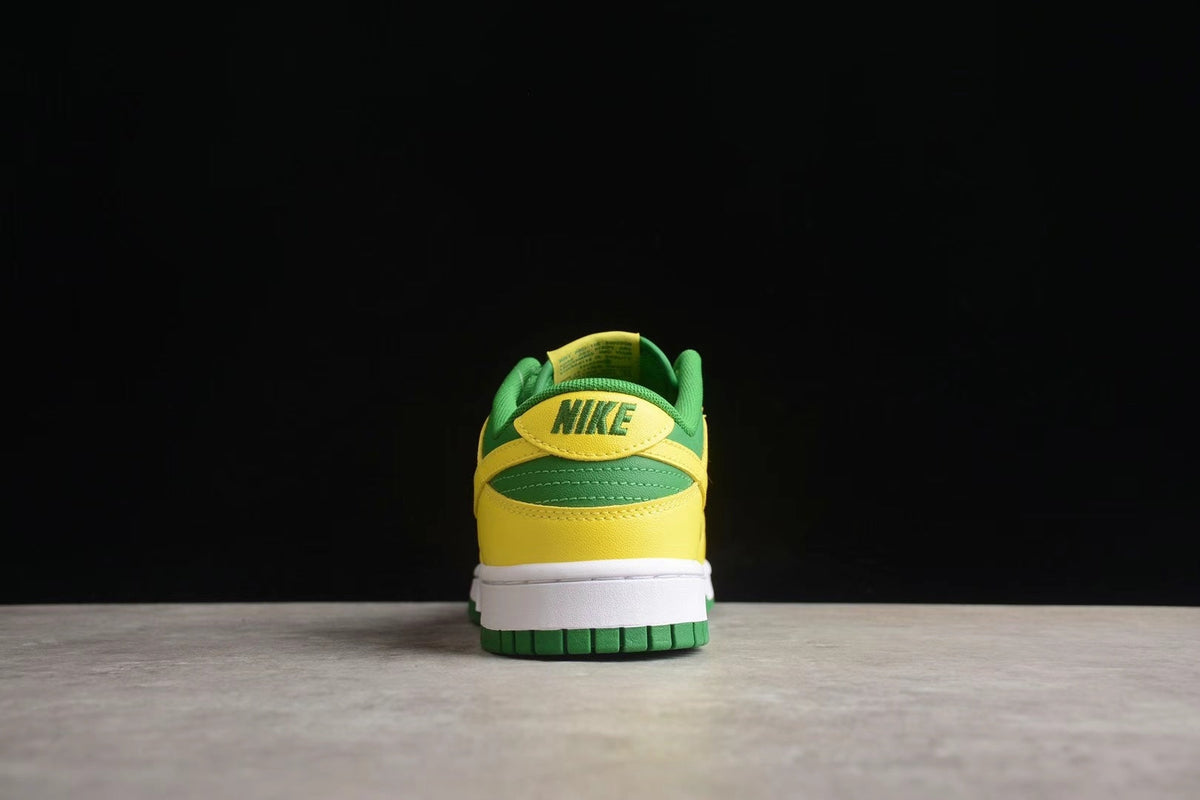 Nike SB Dunk Low Reverse Brazil Green Yellow DV0833-300