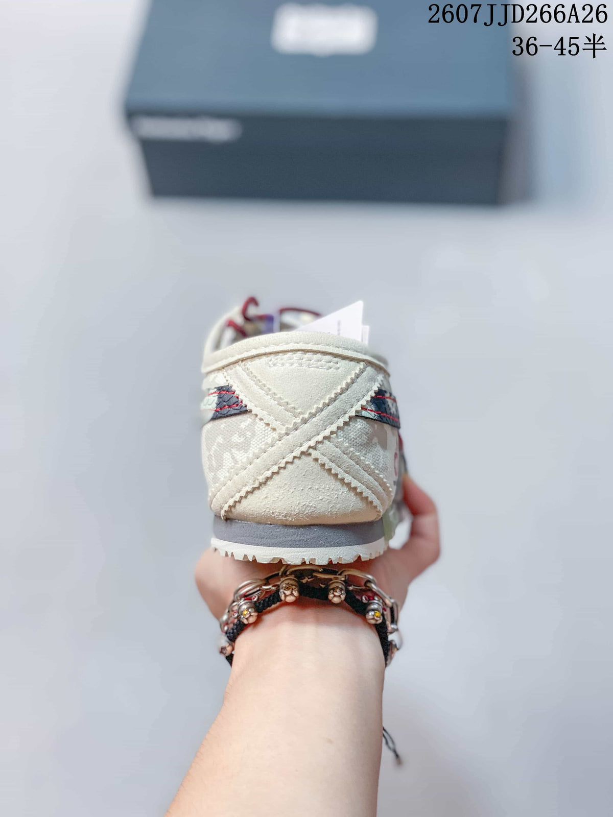 Onitsuka Tiger Mexico 66 Deluxe Sneakers Cream Navy TD266A26