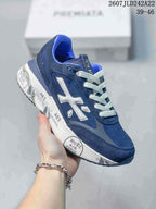 Premiata Lander Trainers Navy Blue 712800TIT