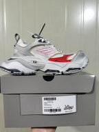 Balenciaga Cargo Sneakers White Grey Red 0521
