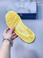Nike Air Jordan 4 Retro Yellow Sneakers IW2872-700