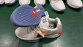 Nike Basketball Shoes in Gray and Blue