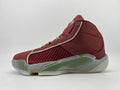 Jordan XXXVII High Basketball Shoes in Burgundy