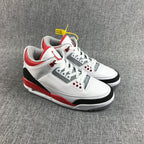 Air Jordan 3 Fire Red Men's Sneakers