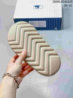 MLB Letter Logo Beige Slide Sandals 2606LD245A25