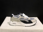 Off-White Low-Top Sneakers in Gray, Black and White