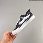 Vans Knu Skool Low-Top Sneakers in Monogram Print