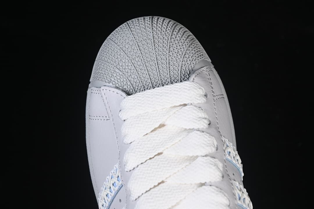 adidas Superstar II JQ8729 White Sneakers with Blue Details