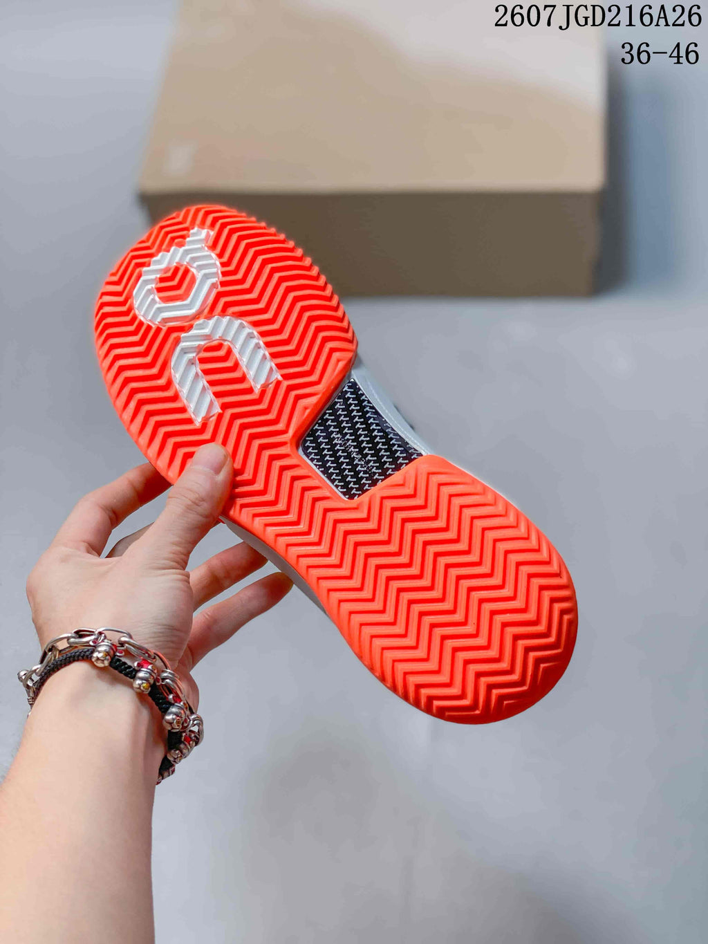 On THE ROGER Pro 2 Tennis Sneakers White Pink Orange