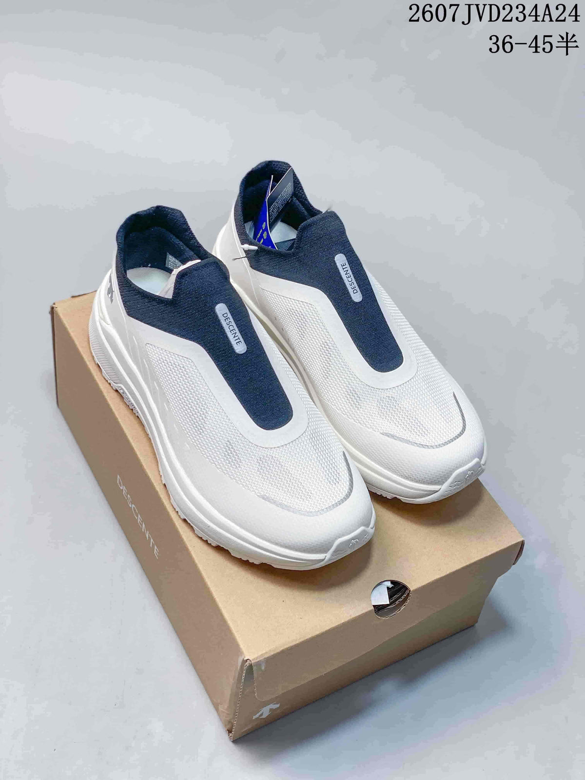 DESCENTE DUALIS Primer Slip-On Sneakers White/Navy 712830UOI