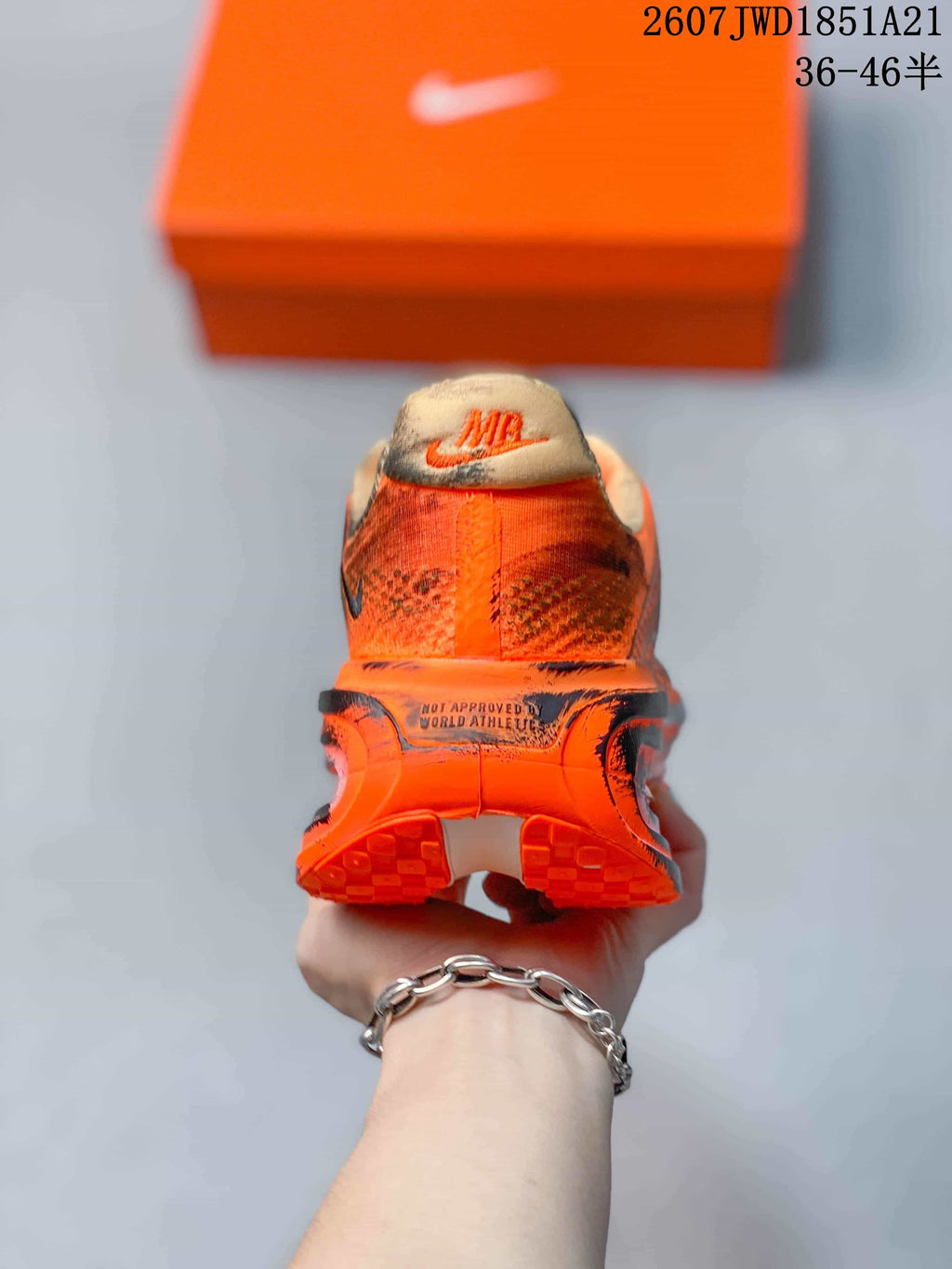 Nike Air Pegasus Premium Orange Sneakers 712610EQO