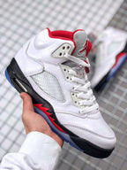 Jordan Air Jordan 5 Fire Red High-Top Sneakers