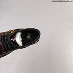 Dr. Martens 1461 Smooth Platform Shoes in Cherry Brown