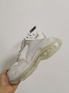 Balenciaga Sneakers White Clear Sole 9000