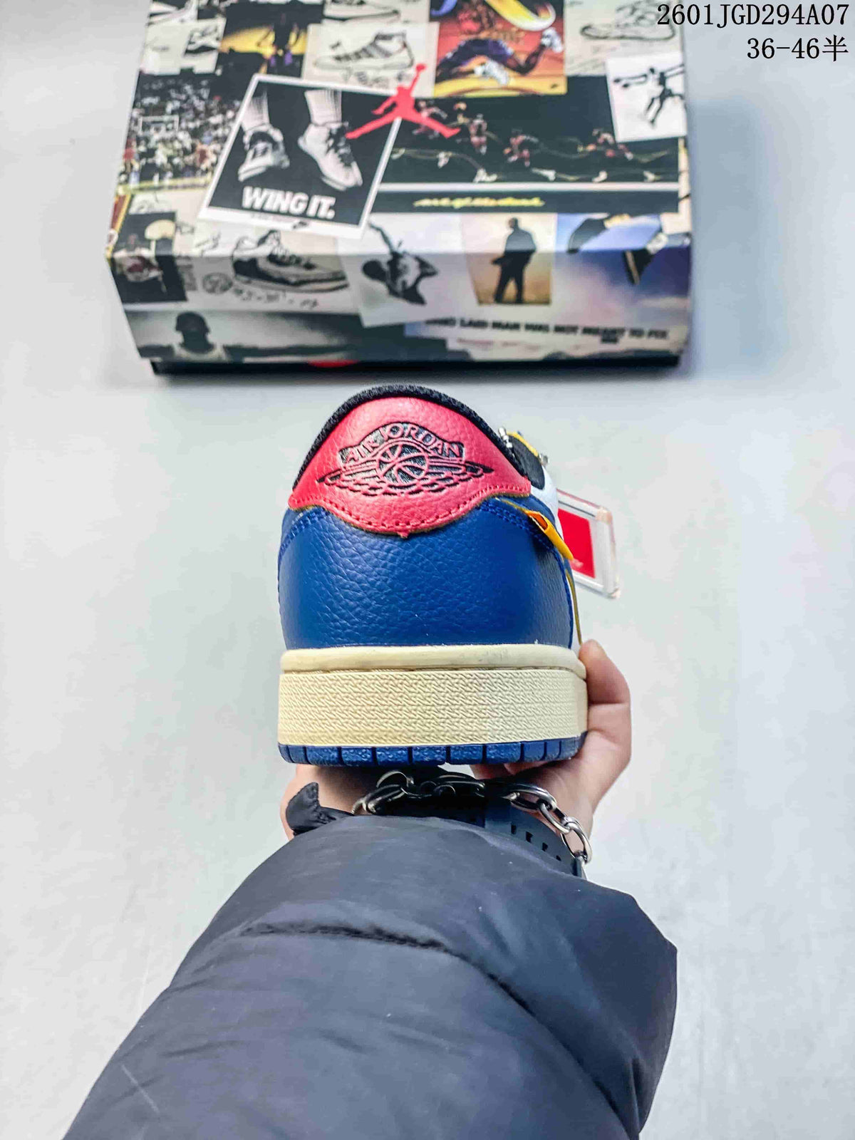 Nike Air Jordan 1 Retro Low OG Blue White Sneakers HV8566