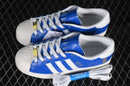 adidas Superstar JR2702 Blue White BAPE Sneakers