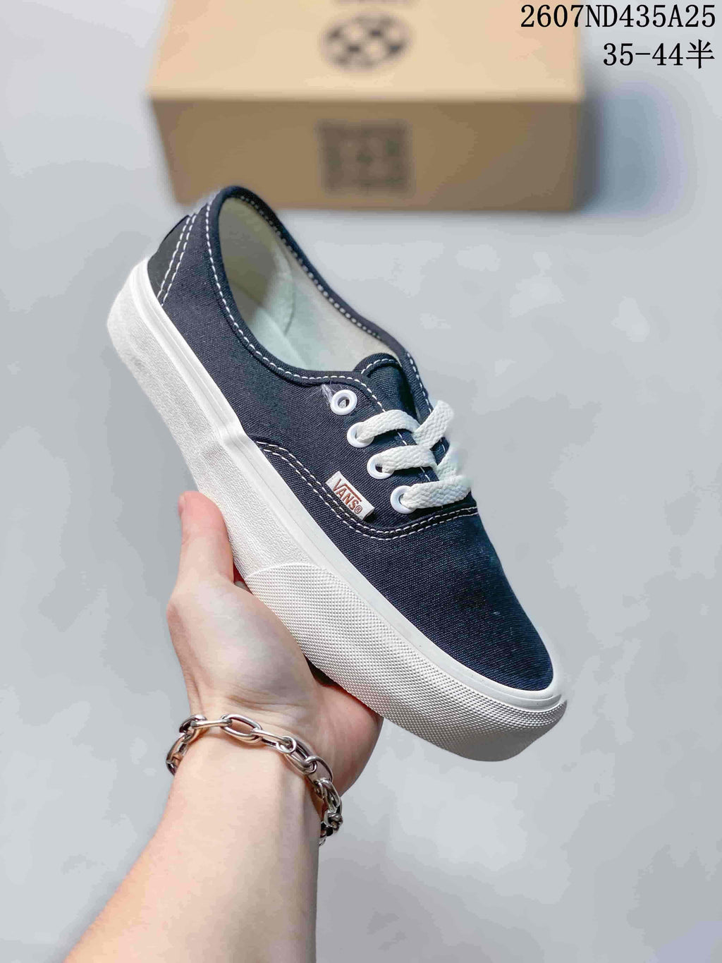 Vans Authentic OG LX Navy Low-Top Sneakers 79205OPR