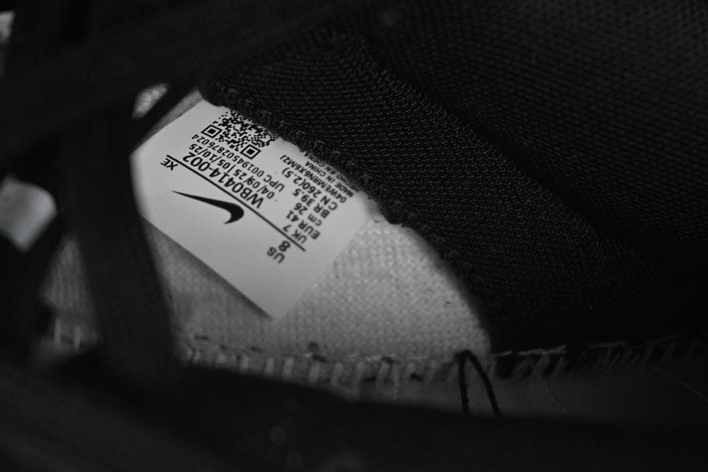 Nike SB Dunk Low Black White Grey Skate Sneakers WB0414-002
