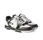 OFF-WHITE Out Of Office Low-Top Sneakers Black White