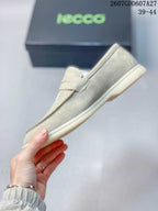 ECCO 722070QEE Light Beige Slip-On Loafers