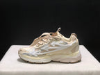 OFF-WHITE Be Right Back Cream Lace-Up Sneakers