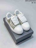 NUMERIS Low-Top Sneakers Green Camouflage JJD062-HZK