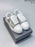 NUMERIS Low-Top Sneakers Green Camouflage JJD062-HZK