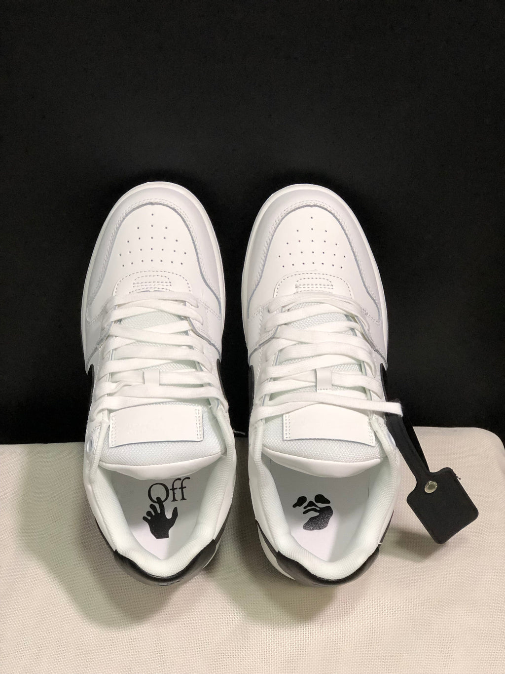 Off-White Out Of Office Low-Top Sneakers White Black