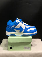 Off-White Out Of Office Blue White Low-Top Sneakers