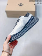 DESCENTE TERRAIND Low-Top Hiking Sneakers White Black